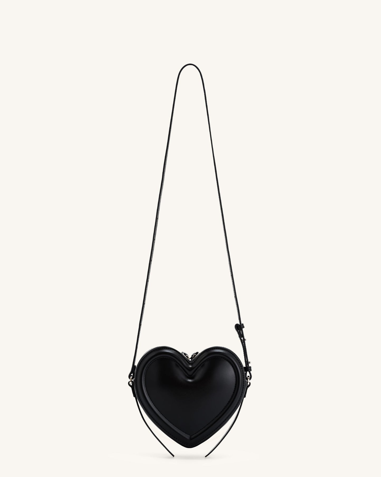 Sac en forme de cœur Arlene - Noir