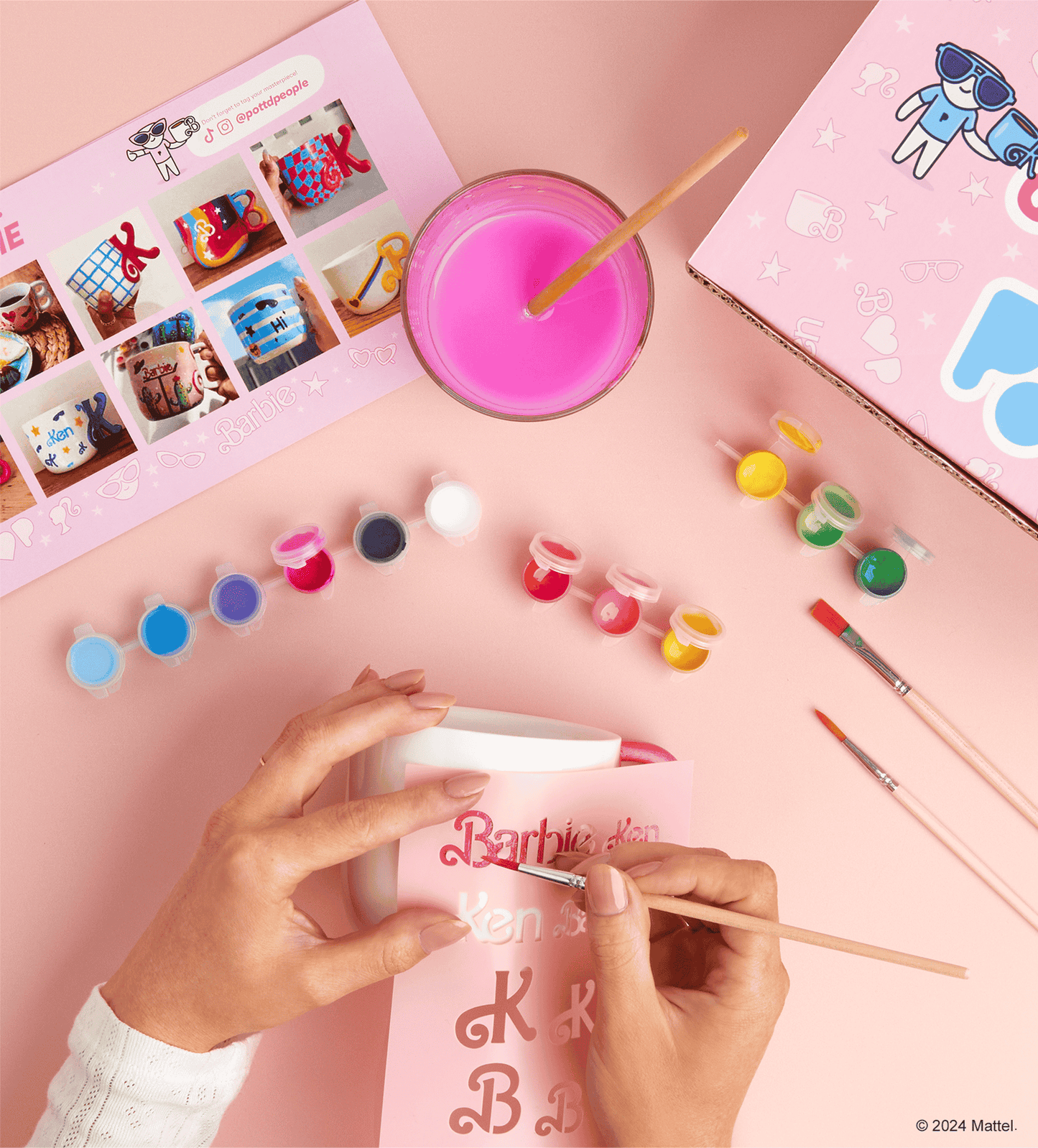 Paint-a-Mug x2 Kit