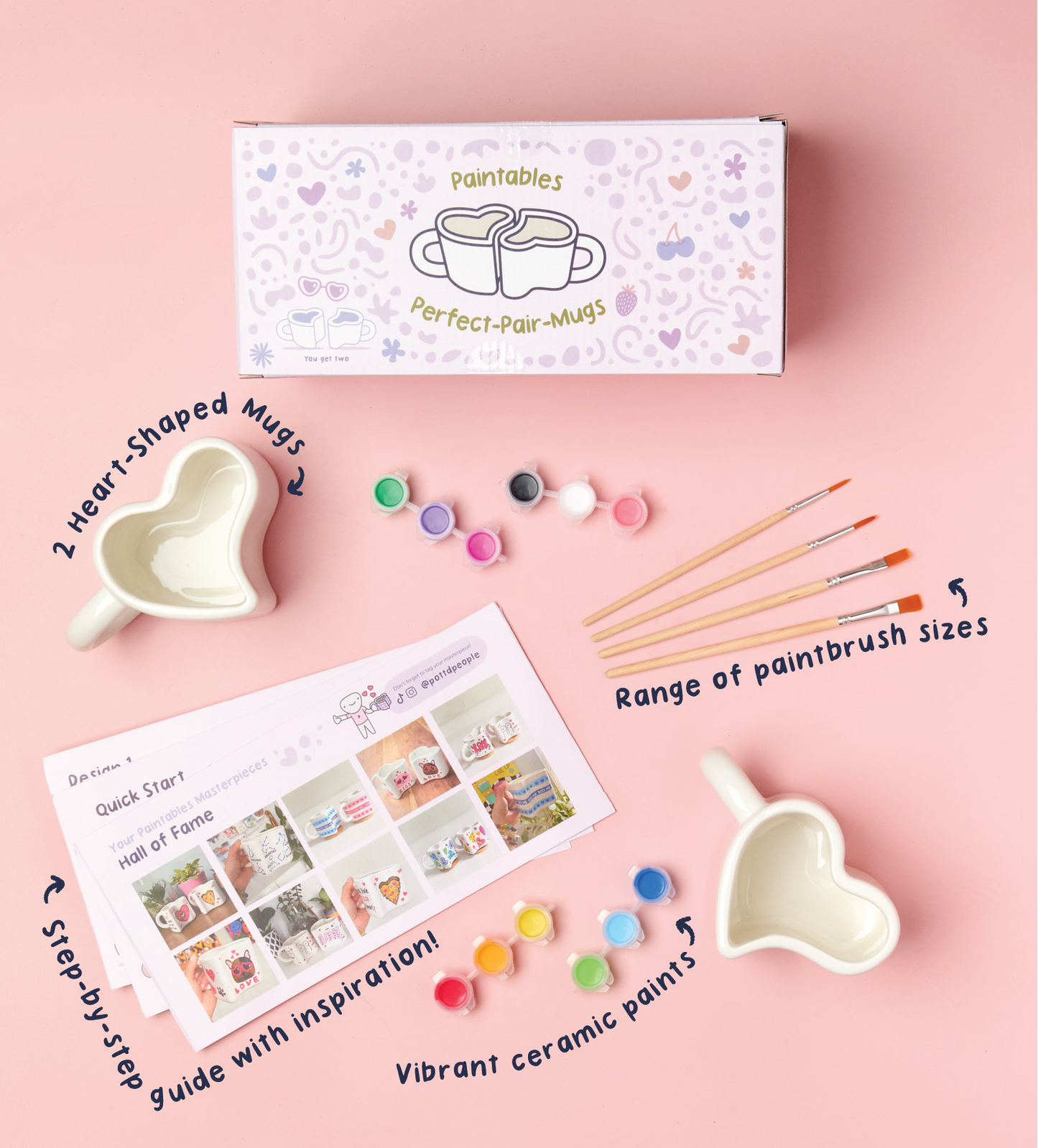Paint-a-Mug x2 Kit