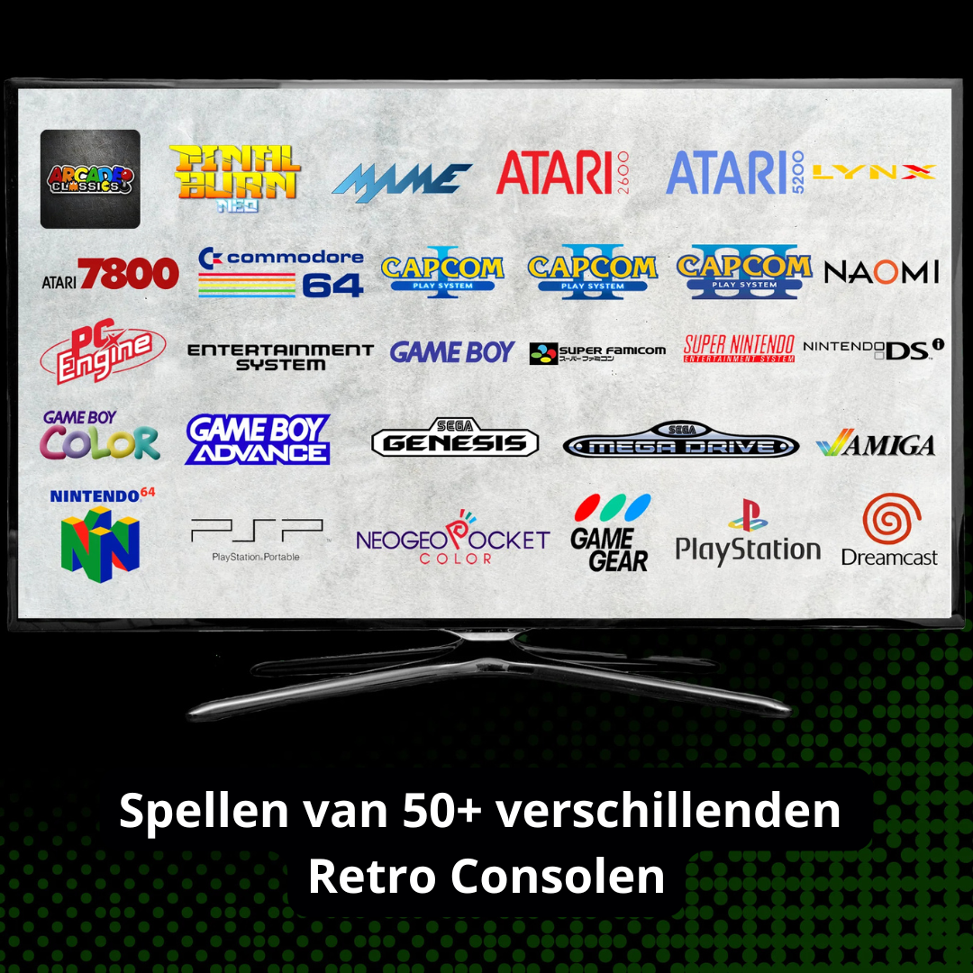 PowerPro Stick™ | Beleef Nostalgie met de Beste 15.000 Klassieke Spellentjes