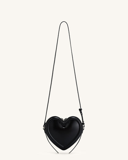 Sac en forme de cœur Arlene - Noir