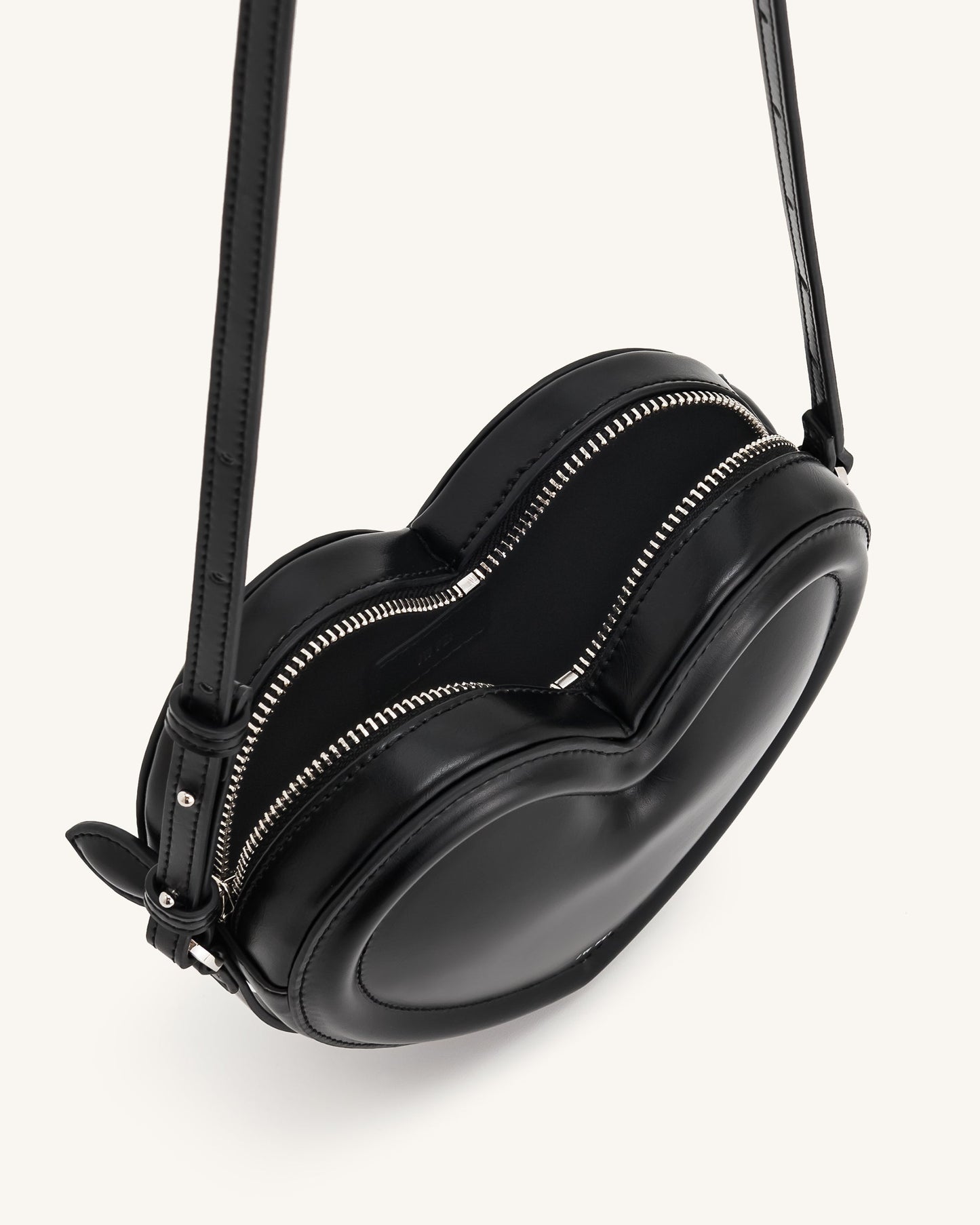 Sac en forme de cœur Arlene - Noir