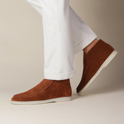 Gianni Suede Mid Sneakers