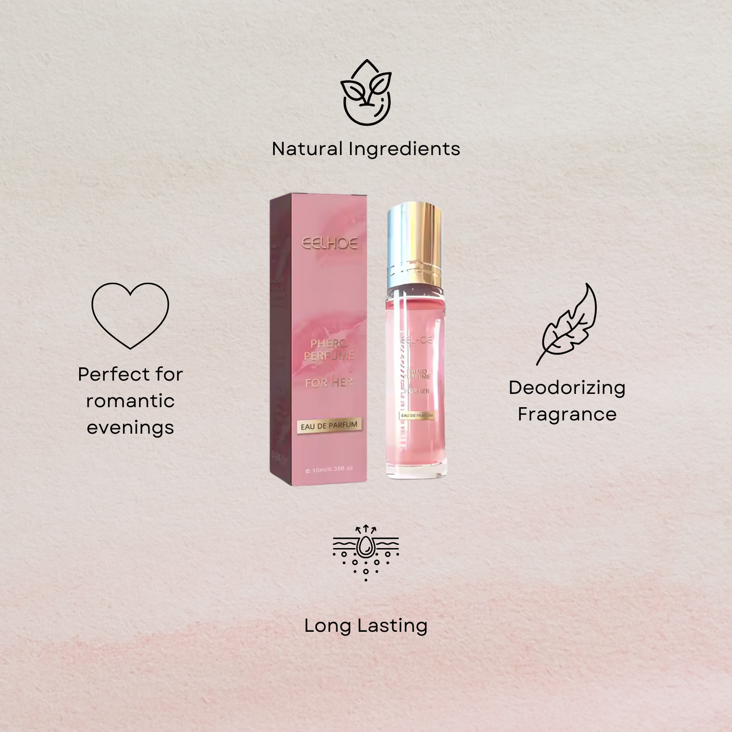 Amber Eelhoe Feromonen Parfum for Women 10ml
