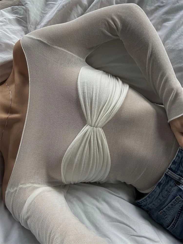 Kendall Sheer Mesh Top