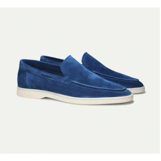 Roberto Russo l Classic Suede Leather Loafers