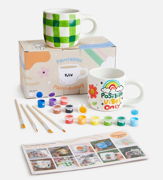 Paint-a-Mug x2 Kit