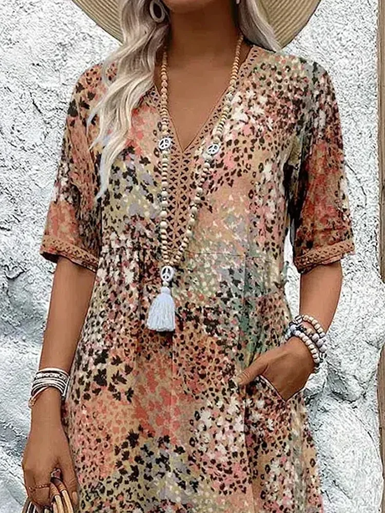 Harper™ | Vibrant Floral Dress