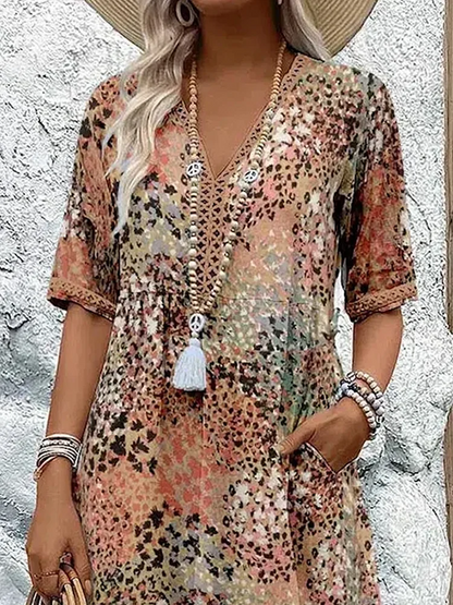 Harper™ | Vibrant Floral Dress