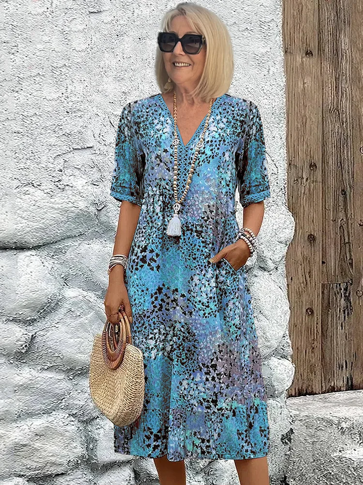 Harper™ | Vibrant Floral Dress
