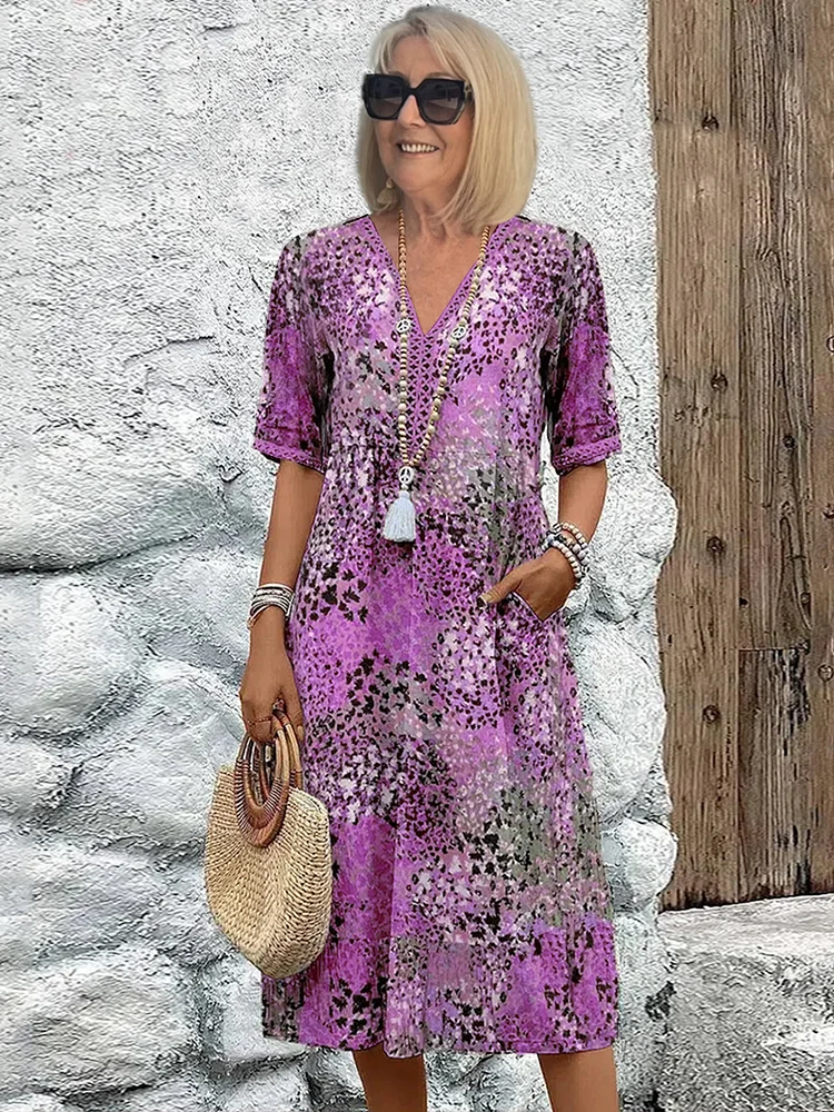 Harper™ | Vibrant Floral Dress