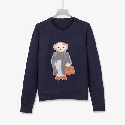Anna - Embroidery Bear sweater