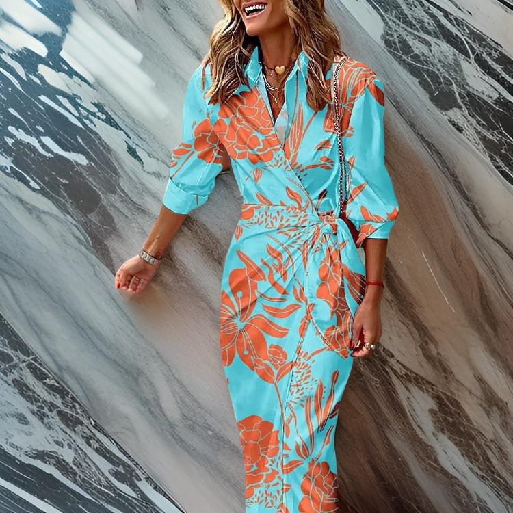 NOVERA™ | Wikkeljurk met print